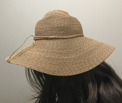 HELEN KAMINSKI 4” HAT WIDE BRIM DELPHINA RAFFIA HELEN KAMINSKI 4” HAT WIDE BRIM DELPHINA RAFFIA | eBay main image 4