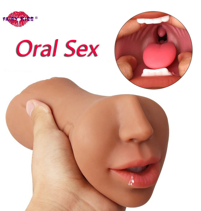 Male Masturbator Realistic Mouth Pussy Blowjob Stroker Sex Toys for Men  Oral Sex | eBay