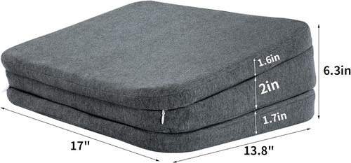 Adjustable Car Booster Seat for Short Drivers, 3 Heights for Different People, A - Picture 3 of 12