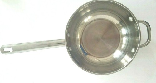 Wolfgang Puck Cafe Collection 10" Wok Stir Fry Pan Stainless Steel Very Clean - 第 1/6 張圖片