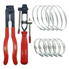 CV Joint Boot Clamp Pliers Stainless Ear Clamp Tool for Auto ATV Universal