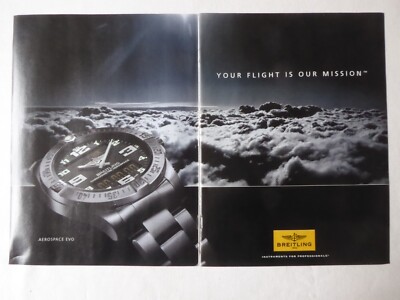 11/2013 PUB MONTRE BREITLING WATCH AEROSPACE EVO CHRONOGRAPH ORIGINAL ANZEIGE