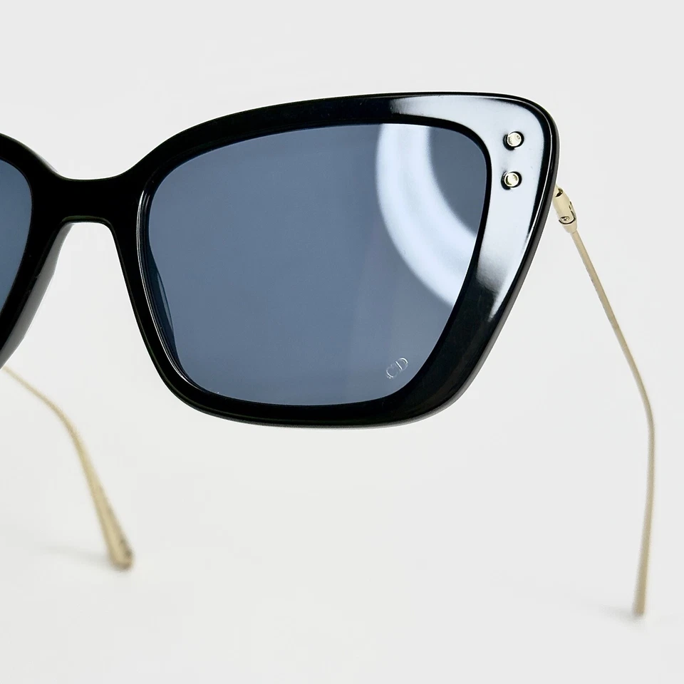 Gafas de sol CHRISTIAN DIOR MISSDIOR negras azules MISS B5I moda auténticas CD40106 Foto 3 de 4