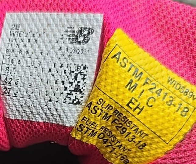 New Balance Industrial 589v1 REV Lite Shoes Womens Size 10.5 Work Safety thumbnail 13