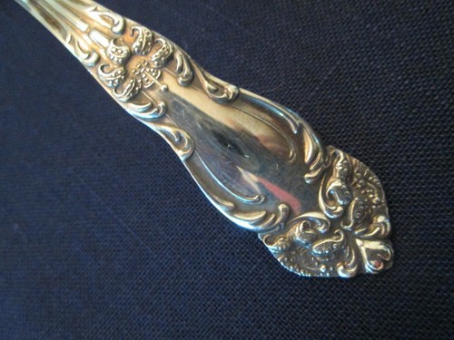 GRAVY SERVING LADLE! Vintage REED & BARTON silverplate TIGER LILY pattern EXC - Picture 2 of 5