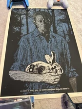 Lost “Ben Linus” Todd Slater Screenprint 2009 Mondo 66/300 Very Rare