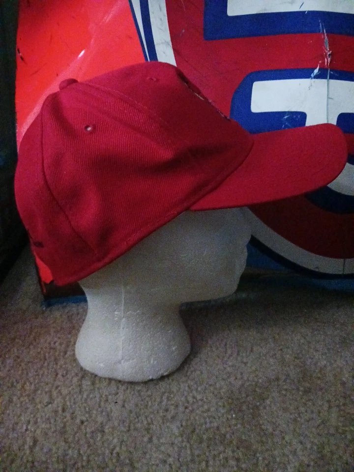 Красная кепка Kenny Wallace Racing Herminator Small 7 1/8 NASCAR Motorsports - Изображение 4 из 4