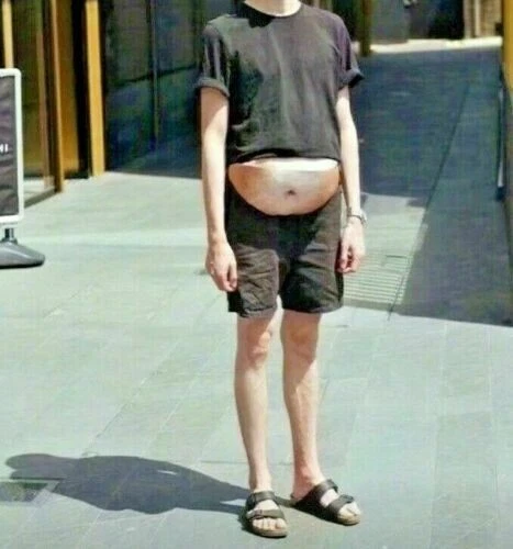 Bare belly hotsell fanny pack