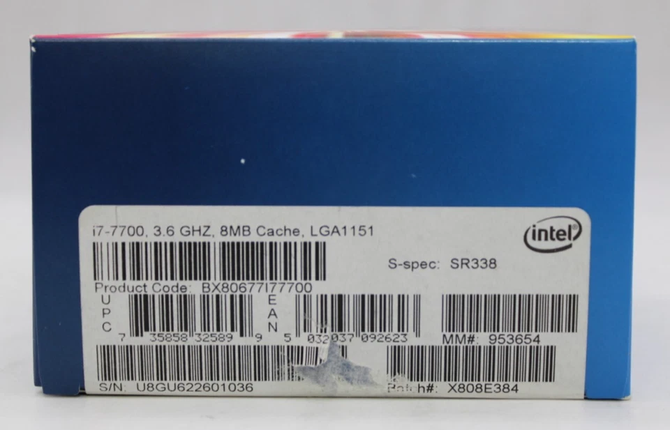 Intel Core i7-7700 Processor 3.6GHz 8MB Cache LGA1151 *BRAND NEW* - Image 2 of 4