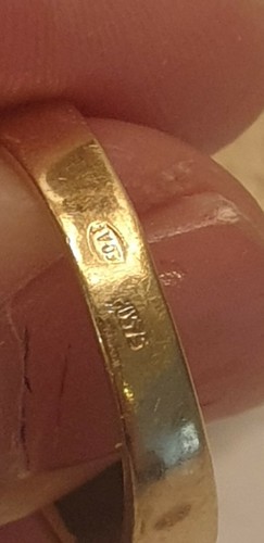 anillo oro piedra amatista Ring gold mit Stempel anello Blogger Weihnachten - Imagen 5 de 5