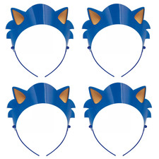 Sonic the Hedgehog  Headbands   4 Count