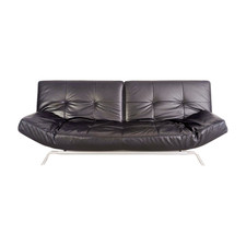 Divano originale Ligne Roset Smala divano pelle nero design france