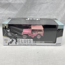 Green Light 1/43 Elvis Presley 1960 Jeep Surrey CJ3B Pink 767371