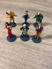 Juego de mesa Clue 2002 piezas de repuesto 6 personajes figura peones ¡Completo!