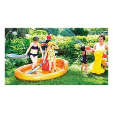 PISCINA GIOCO GONFIABILE PIRATI PLAY CENTER JILONG CM. 187 X 136 X 114 h