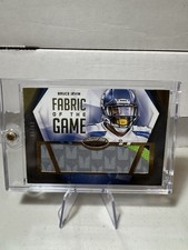 Bruce Irvin 2014 Panini Certified /49 Fabric Of The Game Seahawks WVU Football