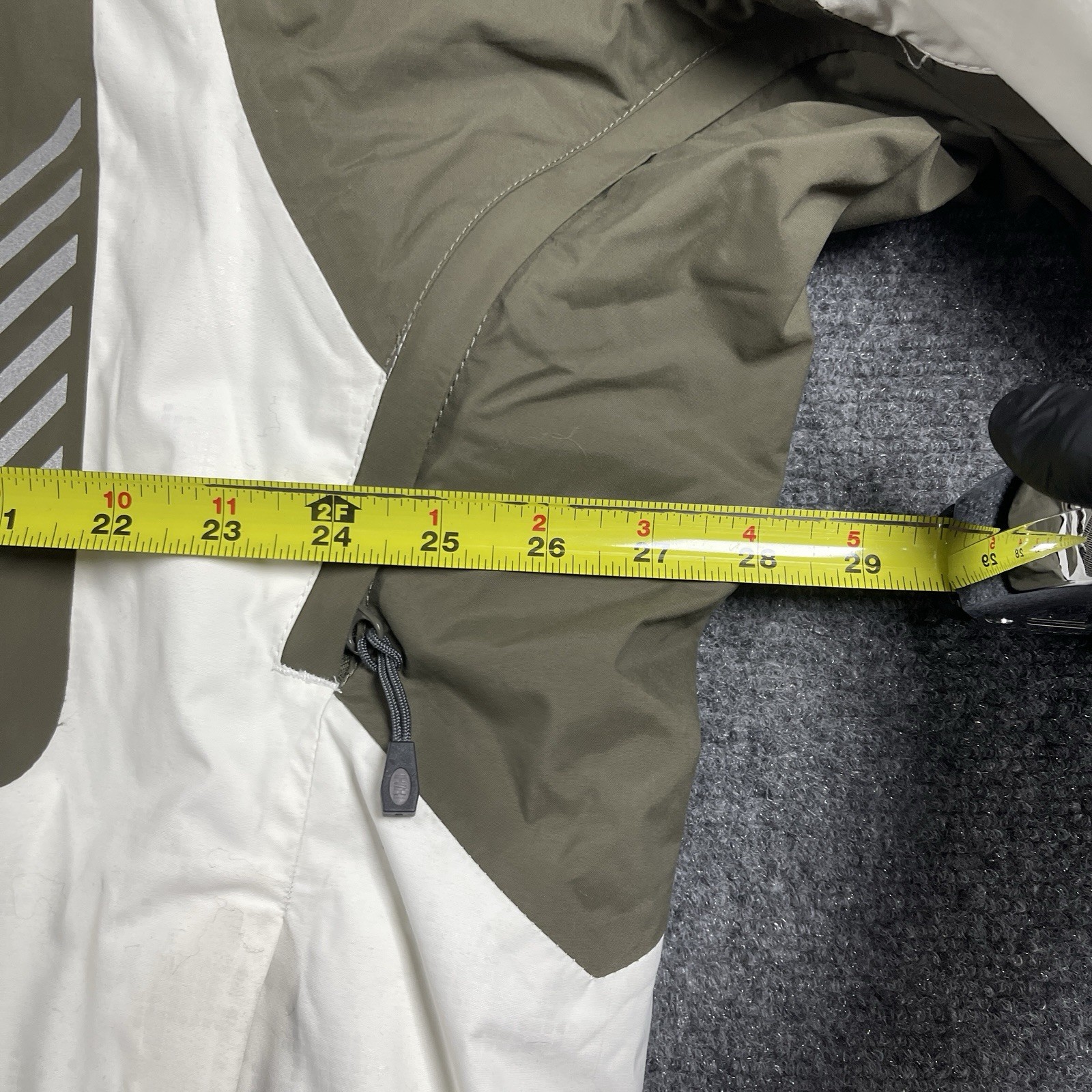 Helly Hansen Helly Tech Ski Snow Jacket Ivory/Gre… - image 8