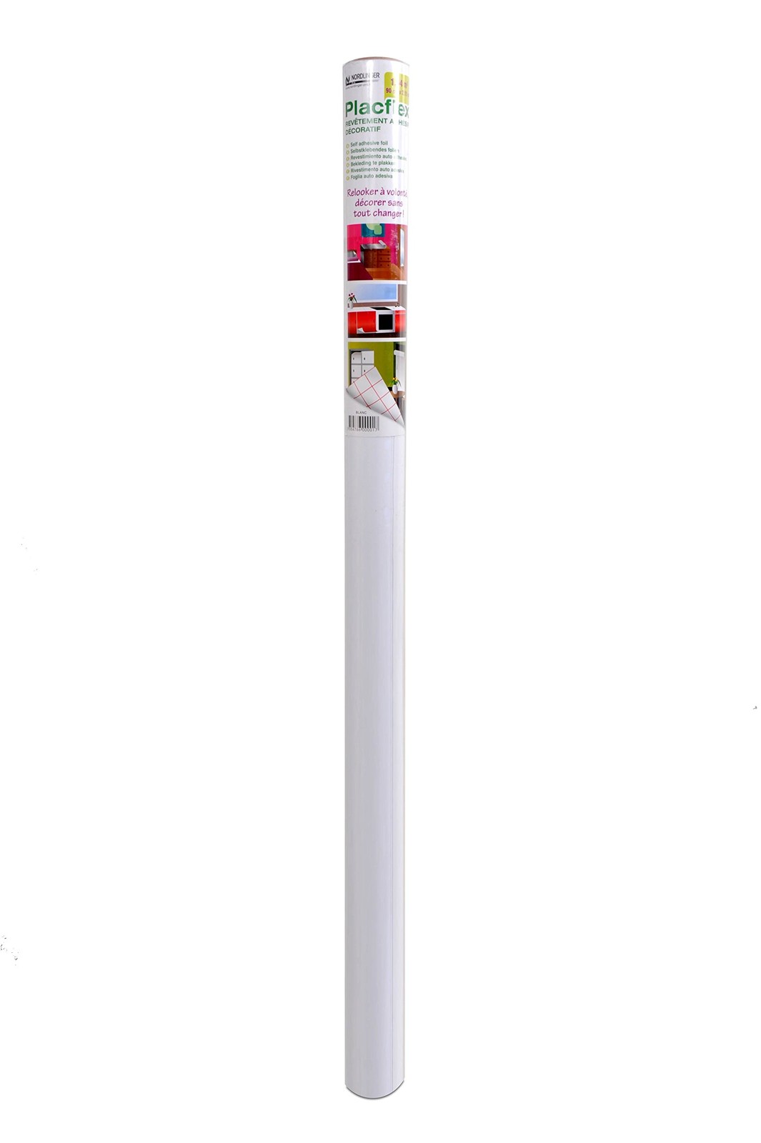 Revêtement adhésif Placflex Blanc pour relooker une cuisine vintage