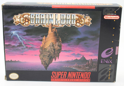 Brain Lord Super Nintendo SNES CIB w/ Box & Manual