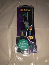 BATMAN The Joker Lego Build & Connect Ballpoint Pen - NEW -2006 DC Comics