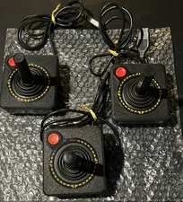 2 Original CX-10 & 1 CX-40 Atari 2600 Video Game Joystick Controller Heavy Sixer