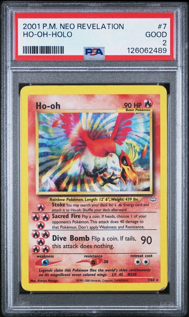 Ho-oh 07/64 Neo Revelation Holo for sale online | eBay