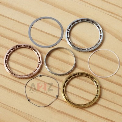 Fluted Bezel+Click Spring+Tension Spring for Rolex GMT-Master II 126710/116710