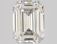 1.52 Carat Cert. GIA Emerald Cut Natural Mined Diamond Loose K color VS2 clarity 2887.11 per carat