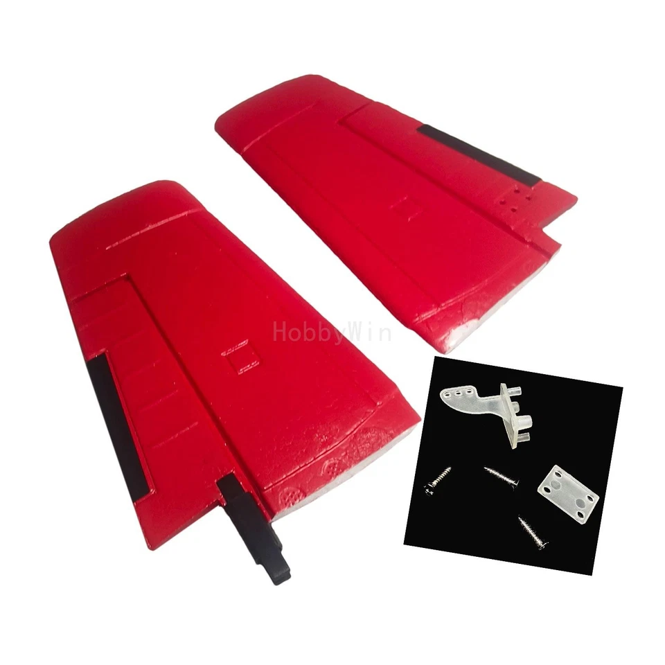 FMS part SC103RT Horizontal Tail for 800mm P51 Red Tail Scale Model RC Warbird - Image 4 of 4
