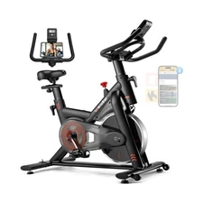 Exercise Bike for Home – 350LB Indoor Cycling Bike, Low Noise Stationary S
