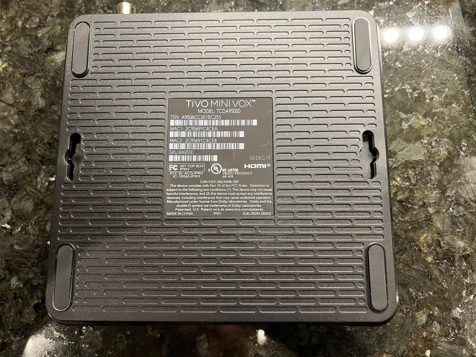 TiVo Mini VOX 4K UHD Black (TCDA95000) Lifetime Service - Voice Remote - - Image 4 of 4