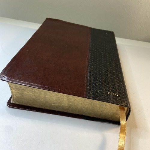 Holy Bible Scofield Study System - Red Letter - NKJV Oxford 2002 Brown Leather - Bild 2 von 11