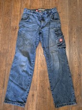 Englebert Strauss Mens Worker Jeans 31R Blue Denim