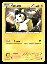 Pokemon TCG Emolga Lightning Uncommon Next Destinies 49/99 LP