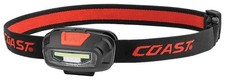 NEW COAST FL13 COMPACT HEADBAND HEADLAMP 250 LUMEN 3 AAA BATTERY LIGHT