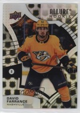 2021-22 Upper Deck Allure Rookies 1917 NHL David Farrance #136 Shield 04ys