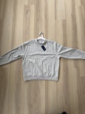 NWT Parke X target Women's Mockneck Pullover Sweatshirt Heather Gray S/M In Hand