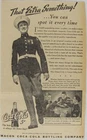 Vintage 1942 Coca Cola Coke Marine Corps Newspaper Print Ad