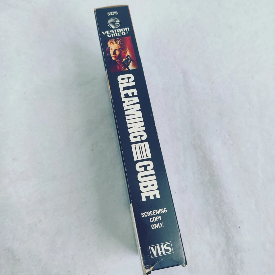 Gleaming The Cube RARE SCREENER VHS 1989 Vestron 80s Cult Skateboard Film Slater - Image 3 of 4