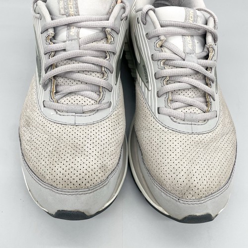 Brooks Damen 10 D Weite Addiction Walker Wildleder grau Sneaker Schuhe Komfort Walk - Bild 8 von 16