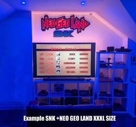 READ INFO - Castlevania Logo Sign in Wood Wall Display, Nintendo NES SNES