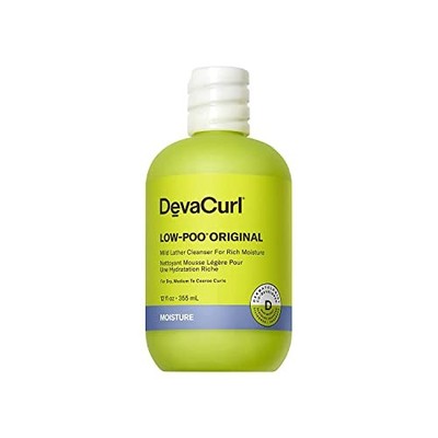 DevaCurl Low-Poo Original Mild Lather Cleanser for Rich  Assorted Styles 