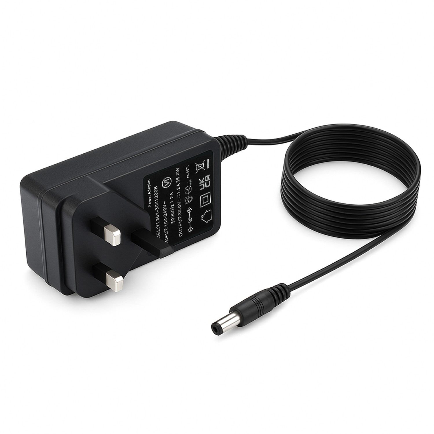 3-Pin UK Mains Plug Vacuum Cleaner Battery Charger for Numatic Quick NQ100
