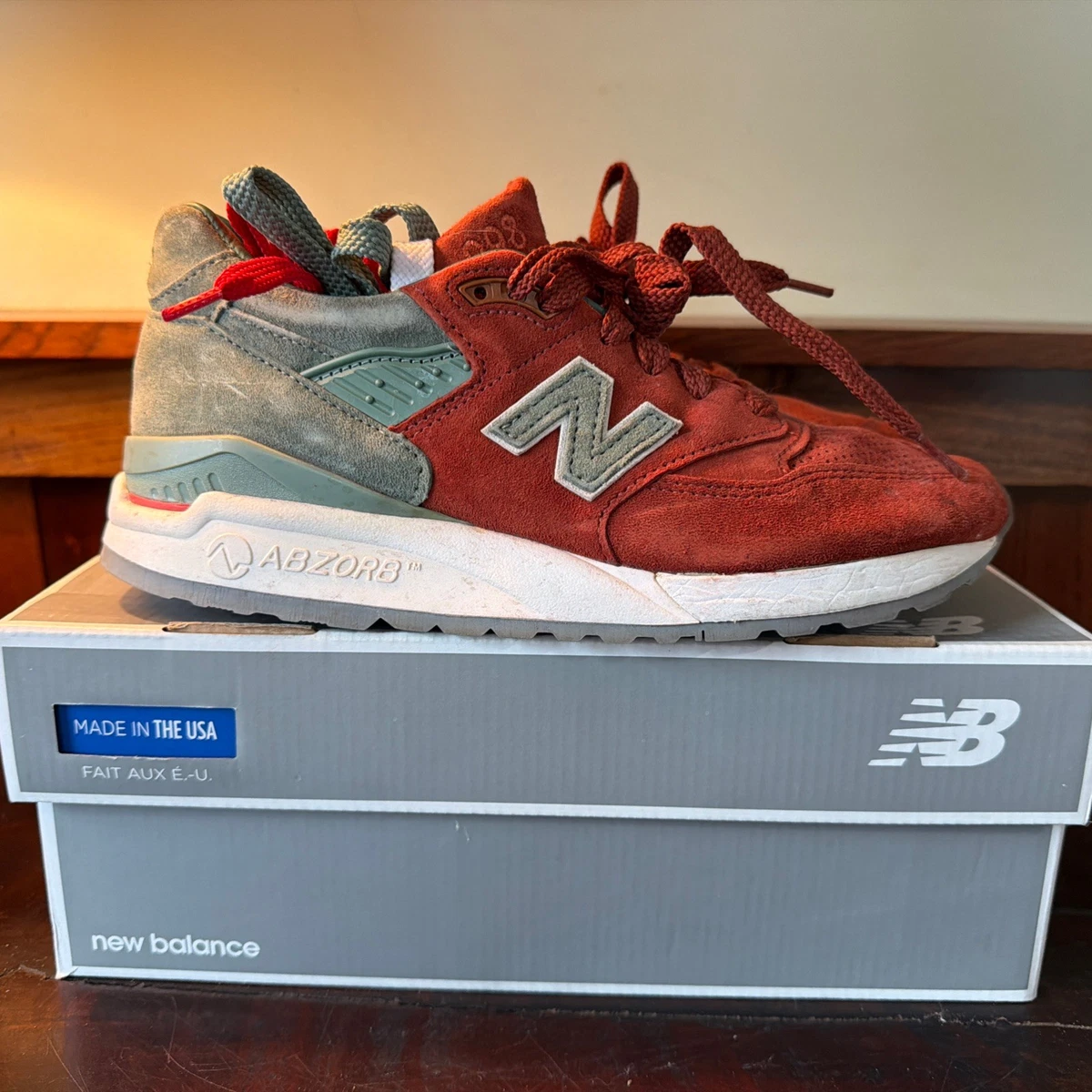 New Balance Concepts x 998 Made in USA Boston City Rivalry for 