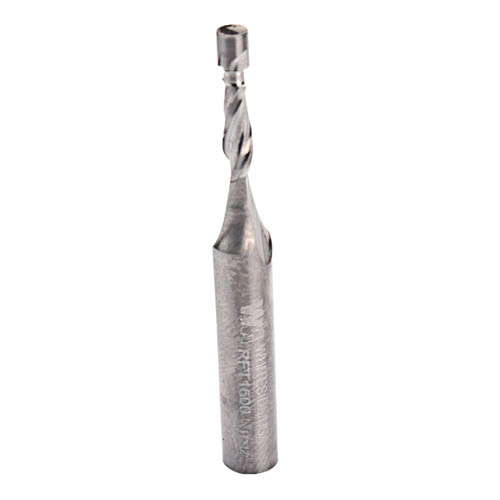 Whiteside Spiral Downcut Flush Trim Bit, 1/4 in. SH x 1/8 in. CD x 3/8 in. CL