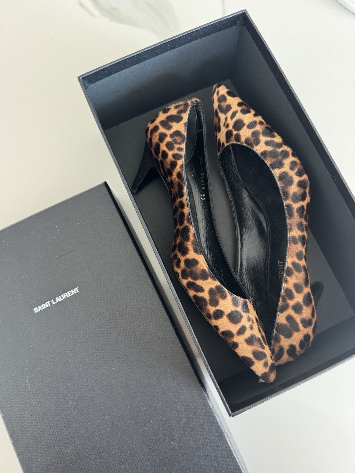 Saint Laurent tacco donna taglia 39