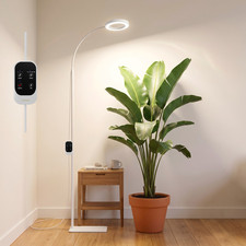 Grow Lights Full Spectrum LED Plant Light Auto Timer w/Stand for Indoor Plants
