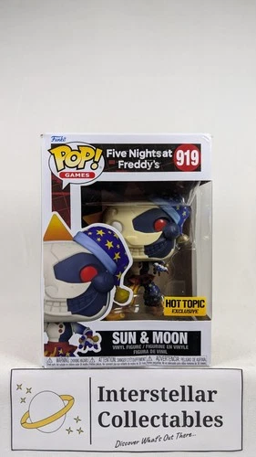 Funko Pop! Five Nights at Freddy's: Sun and Moon #919 Hot Topic Exclusive