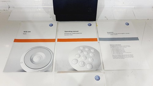Manual Del Propietario Volkswagen Golf 2011 Envío Rápido Genuino - Imagen 3 de 4