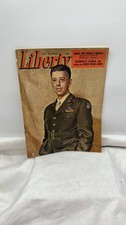 Vintage Liberty Magazine January 15 1944 Wwii Issue Post War Jobs